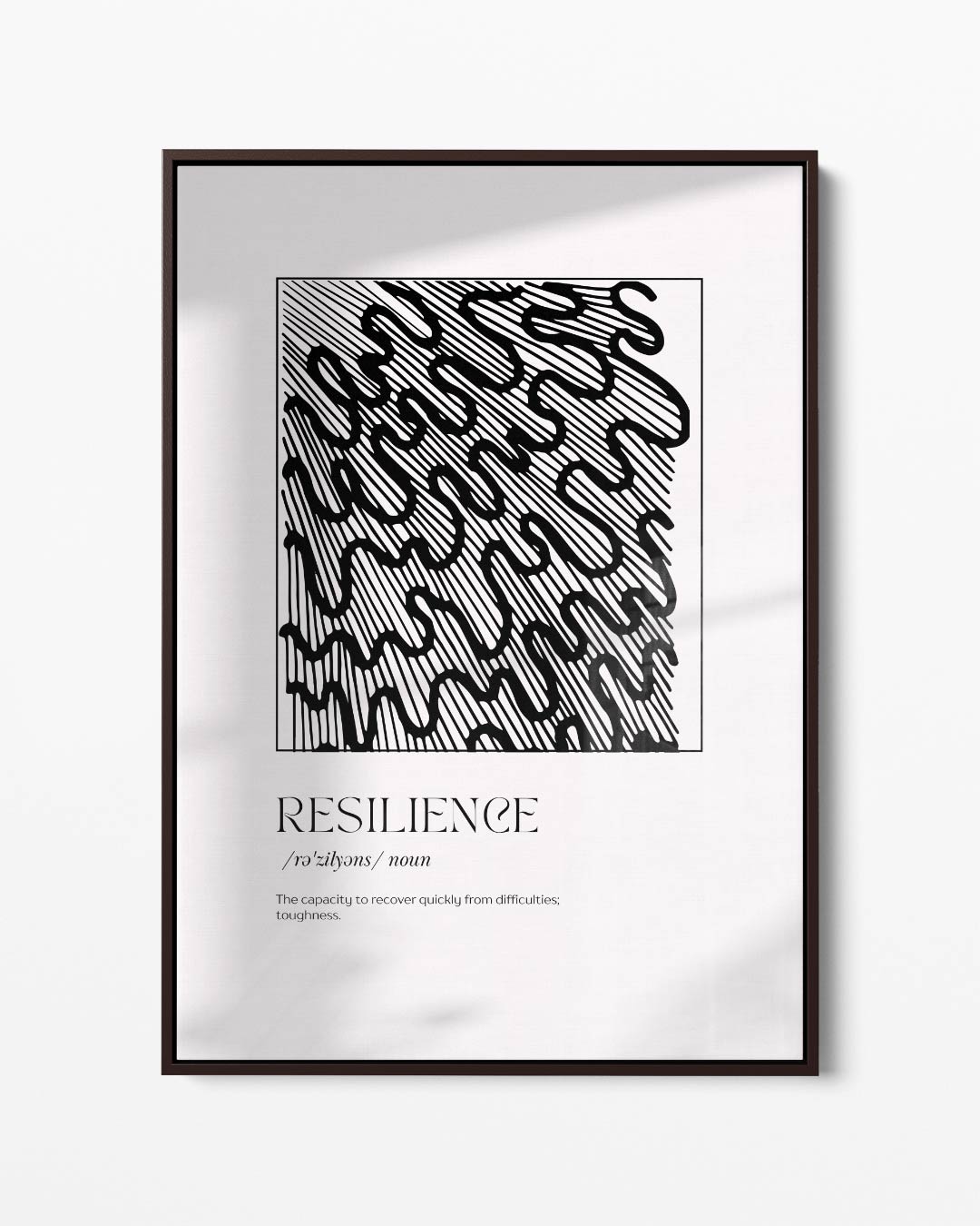 Resilience Krachtpatroon Kunstwerk-canvas-dibond-plexiglas-wanddecoratie-WallArtistic