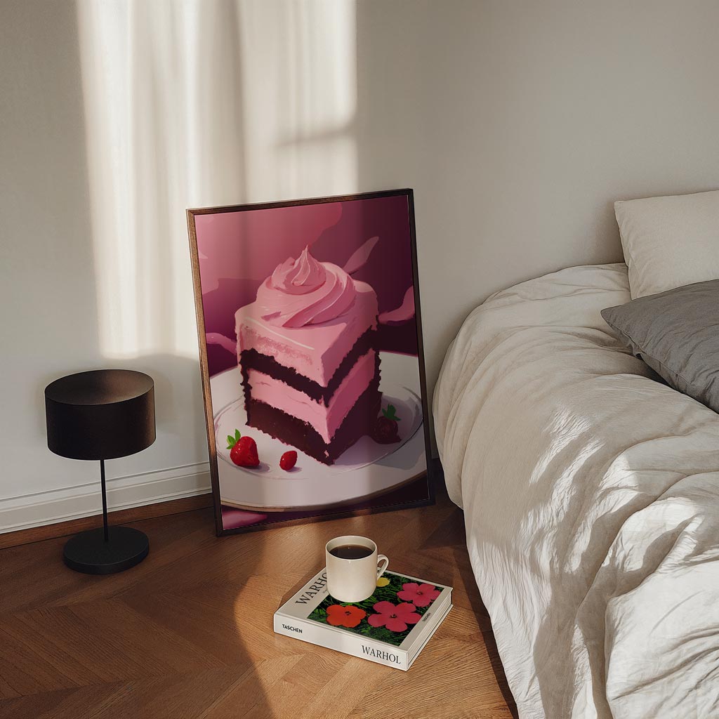 Roze Dessert Verlangen Poster