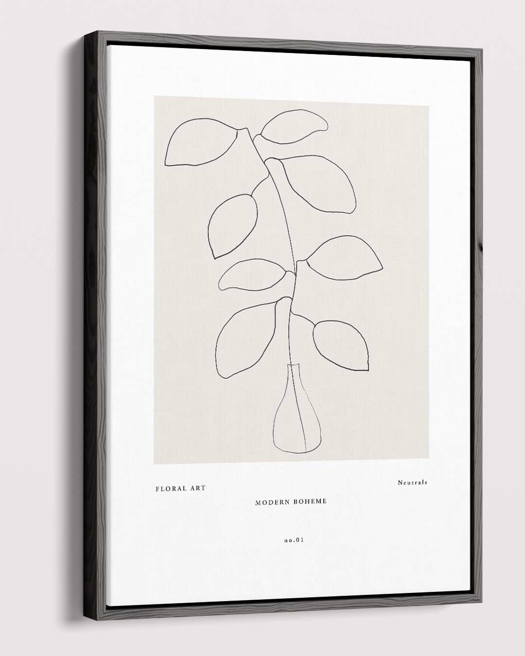 Modern Boho Flora Kunstwerk-canvas-dibond-plexiglas-wanddecoratie-WallArtistic