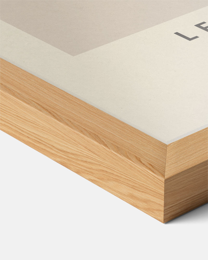 Winterse Sneeuwvlok Poster-WallArtistic