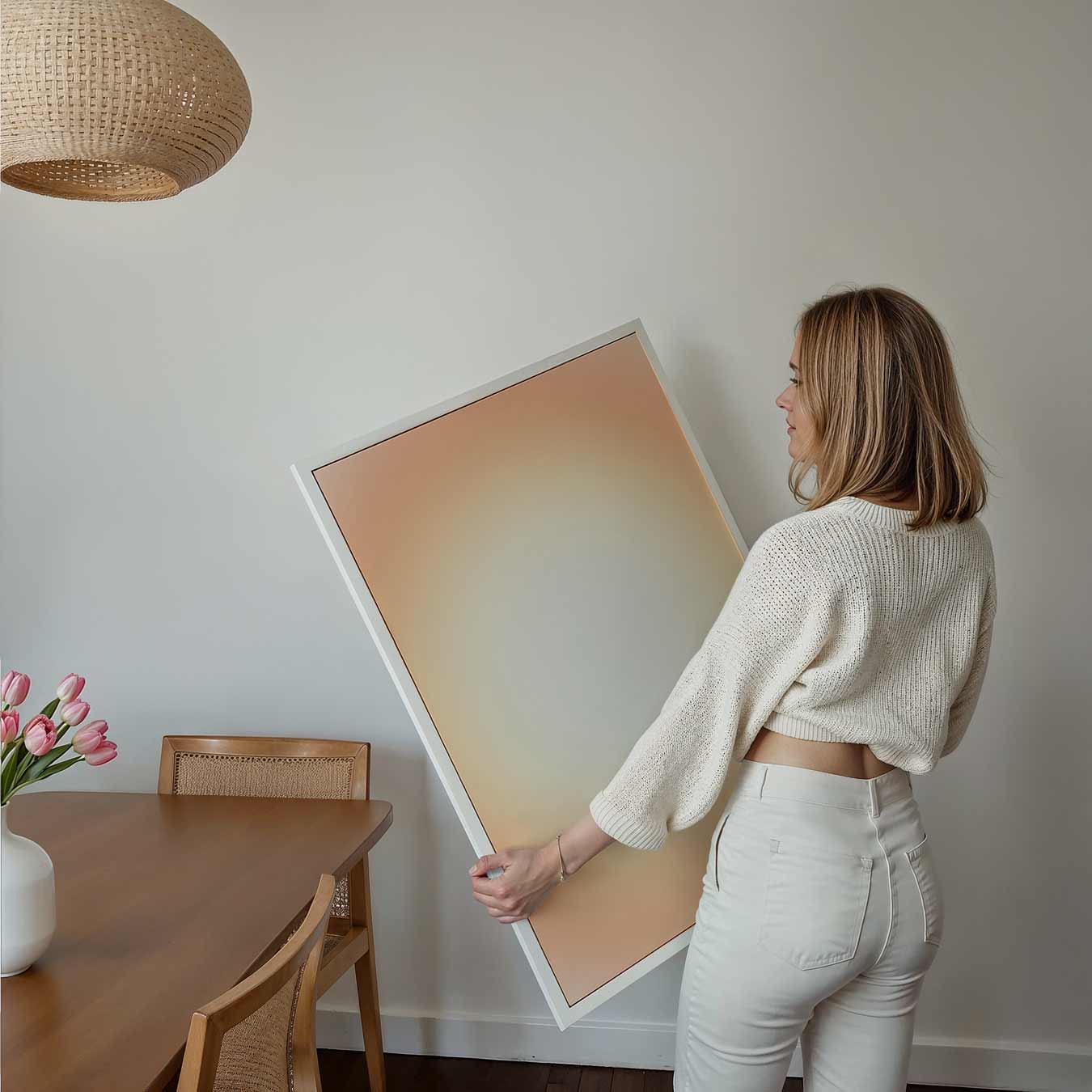 Zachte Zonsondergang Poster-WallArtistic