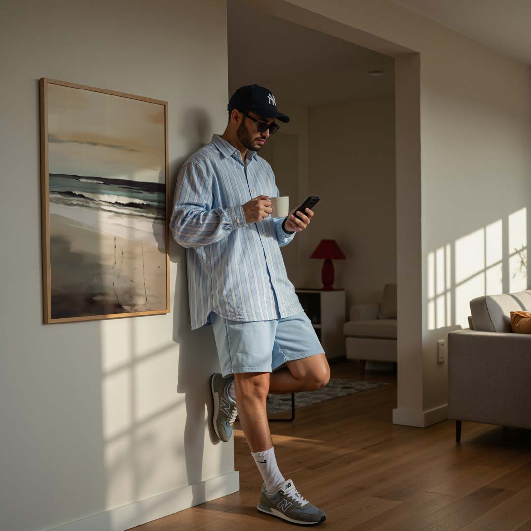 Dromerige Strandsfeer Poster-WallArtistic