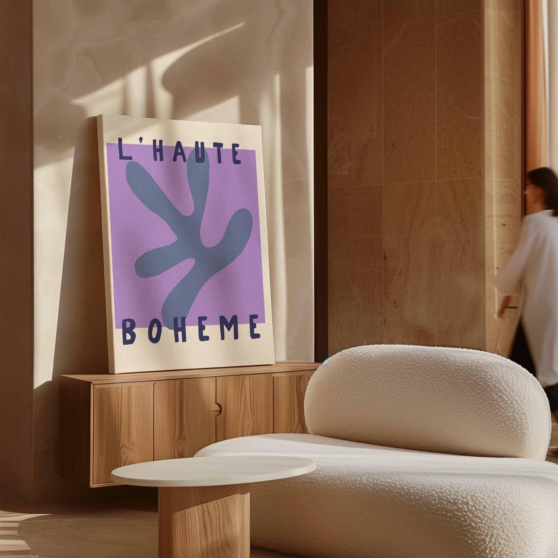 L'Haute Boheme Abstract Art Kunstwerk-canvas-dibond-plexiglas-wanddecoratie-WallArtistic
