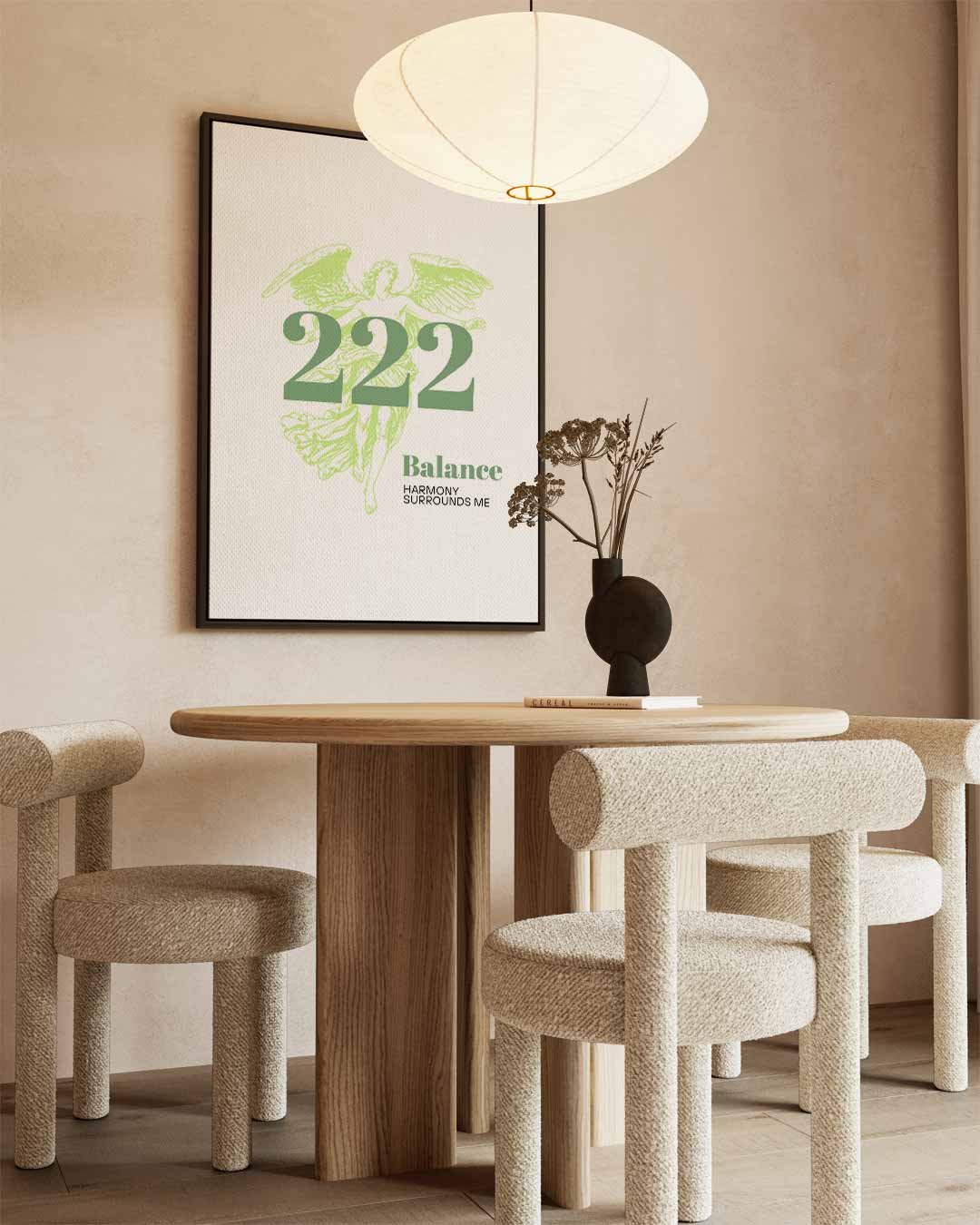 Engelenbalans Poster Kunstwerk-canvas-dibond-plexiglas-wanddecoratie-WallArtistic