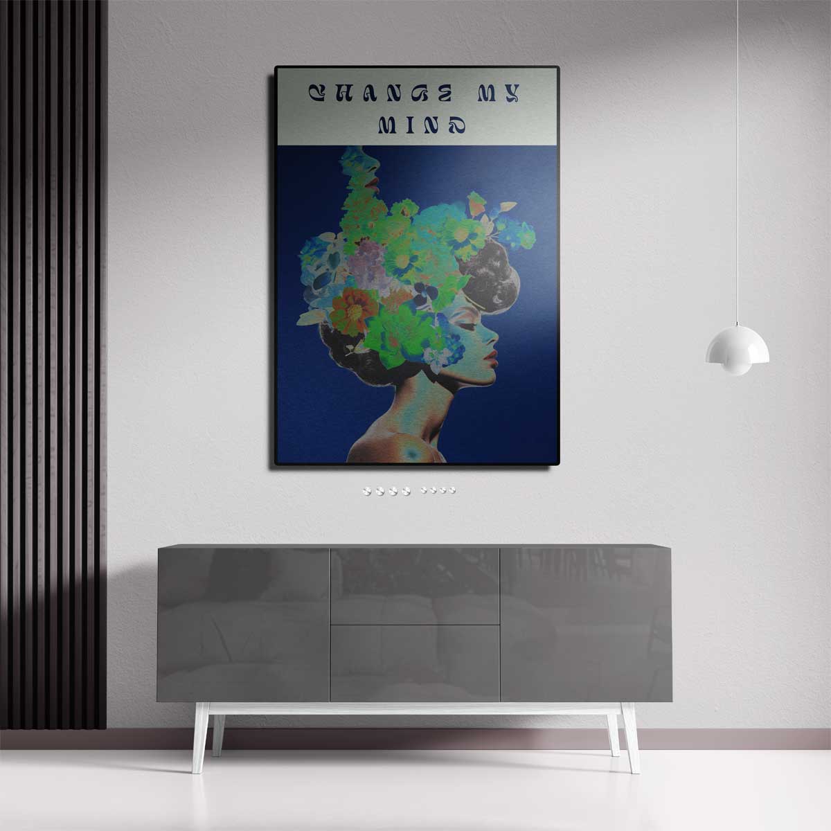Bloemen van de Geest Kunstwerk-canvas-dibond-plexiglas-wanddecoratie-WallArtistic