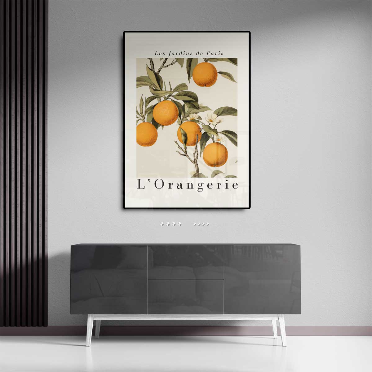 Les Jardins de Paris L'Orangerie Kunstwerk-canvas-dibond-plexiglas-wanddecoratie-WallArtistic