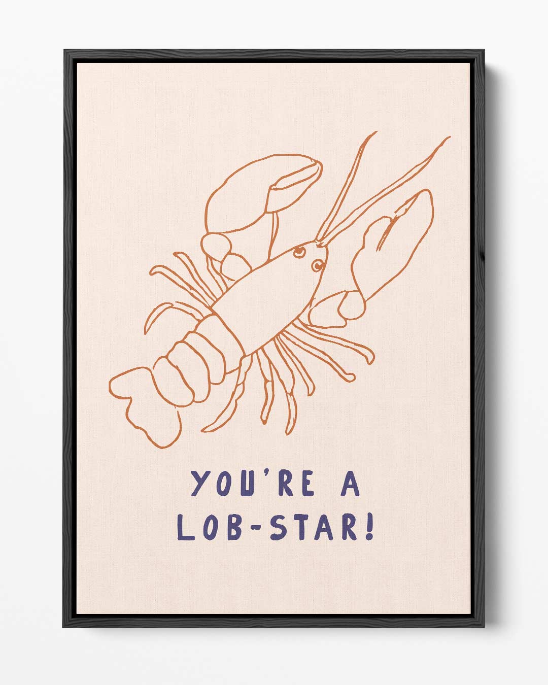 Lob-Star Illustratie Poster