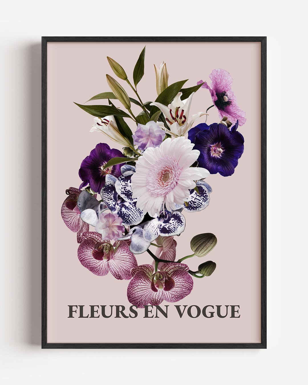 Bloemenpracht Fleurs en Vogue Poster-WallArtistic