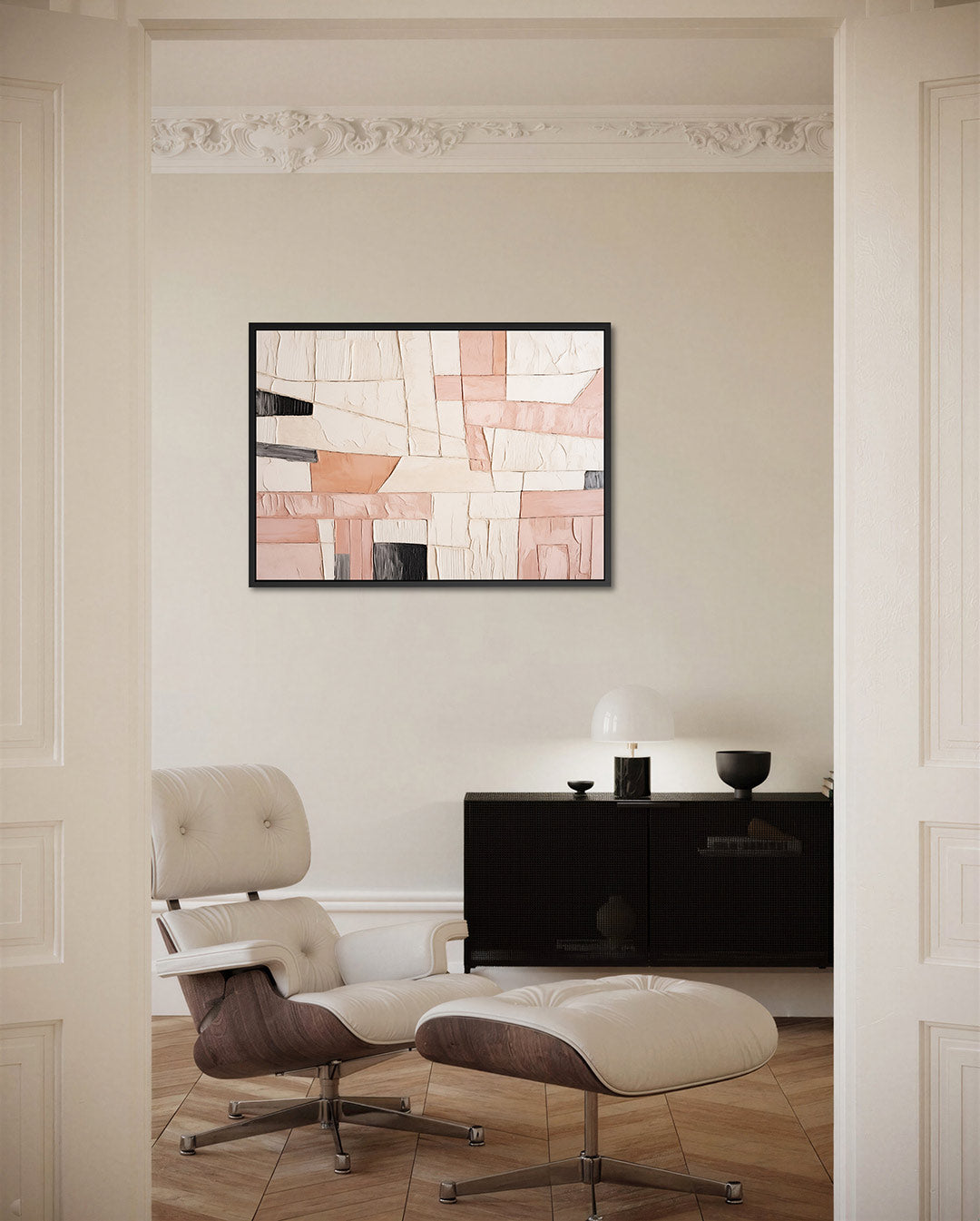 Geometrische vormen Kunstwerk