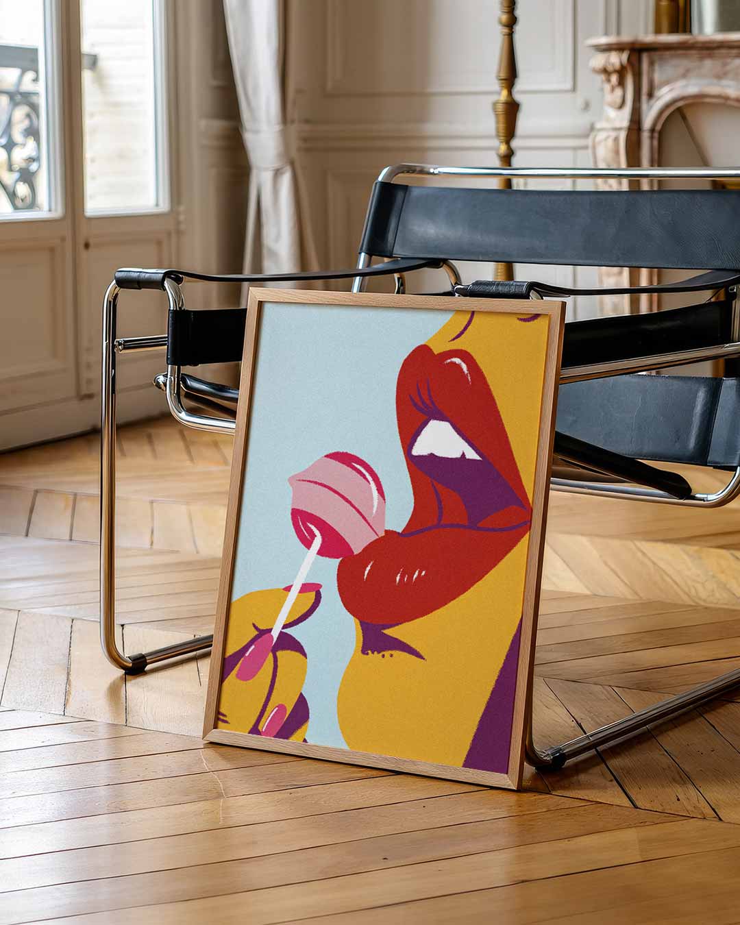 Zoete Schoonheid Poster-WallArtistic