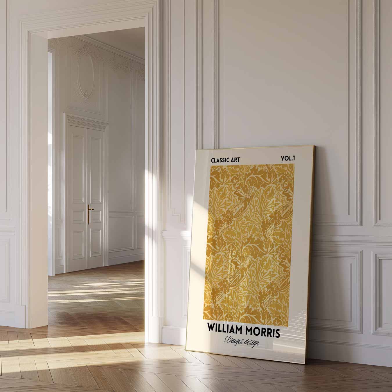 Klassieke Bloempatronen Poster-WallArtistic