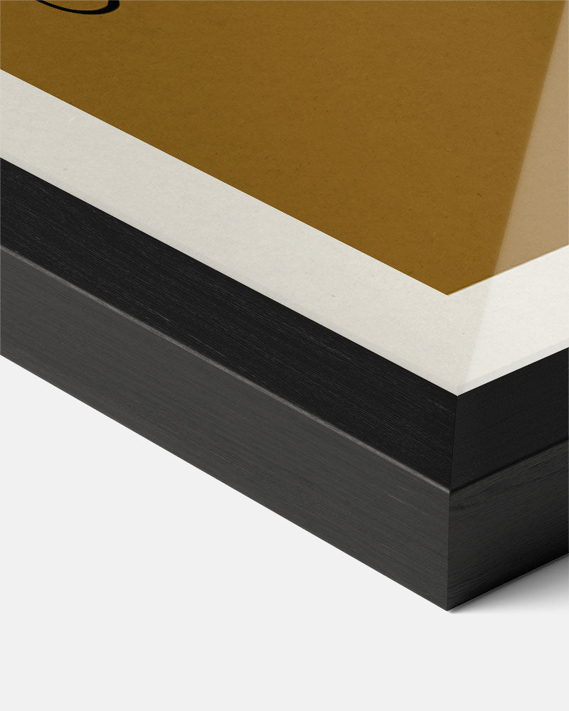 Stijlvolle Eettafel Poster-WallArtistic