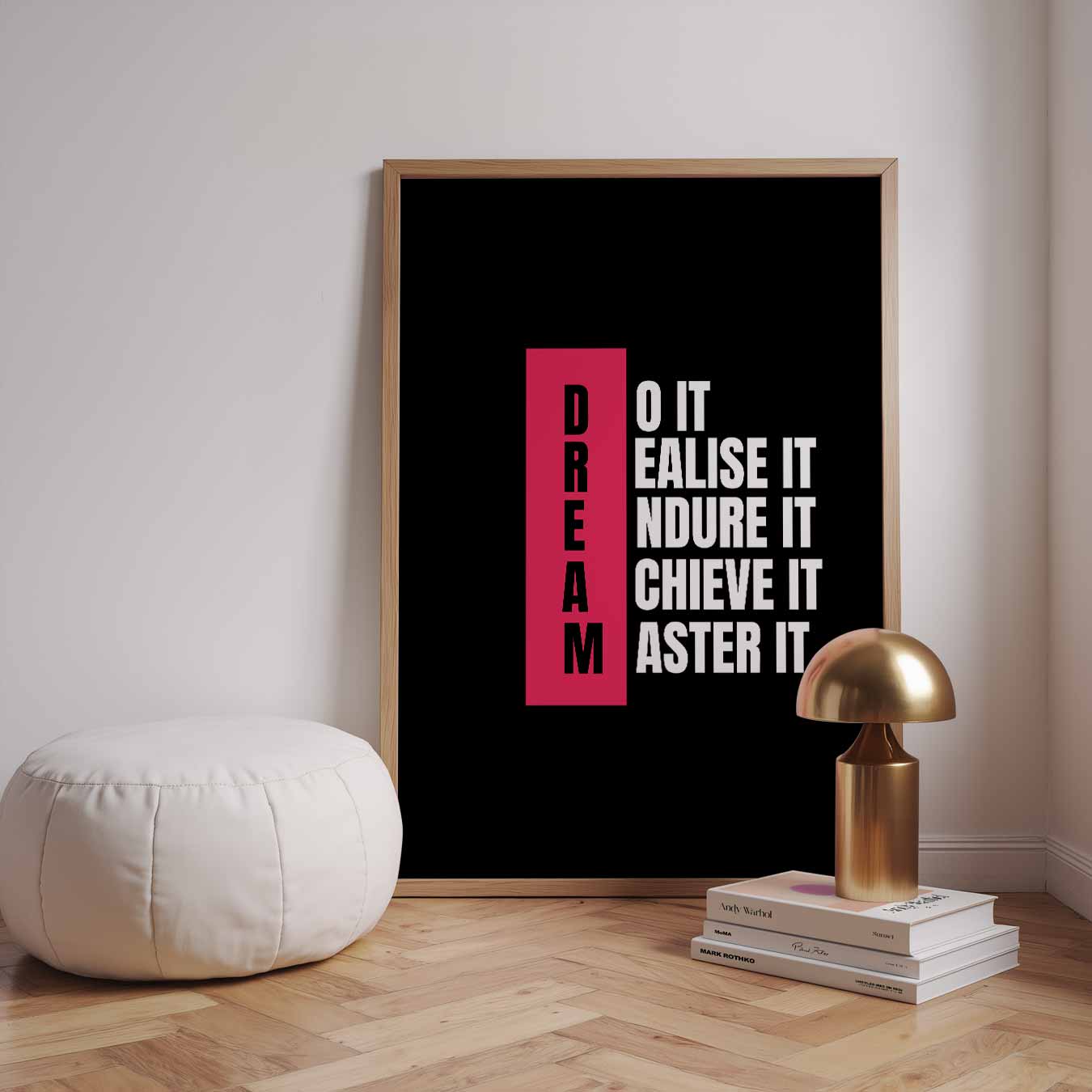 Motiverende Dromen Poster