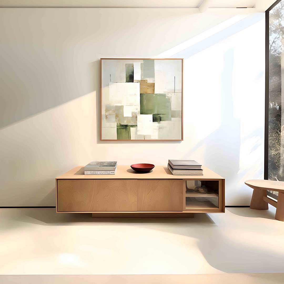 Abstracte rechthoeken Poster