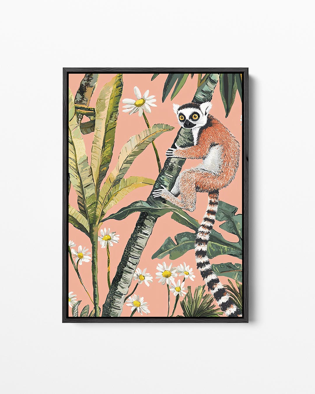 Dier in tropische natuur Kunstwerk