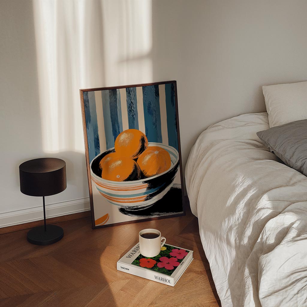 Citrusfrisse Sinaasappelkom Poster