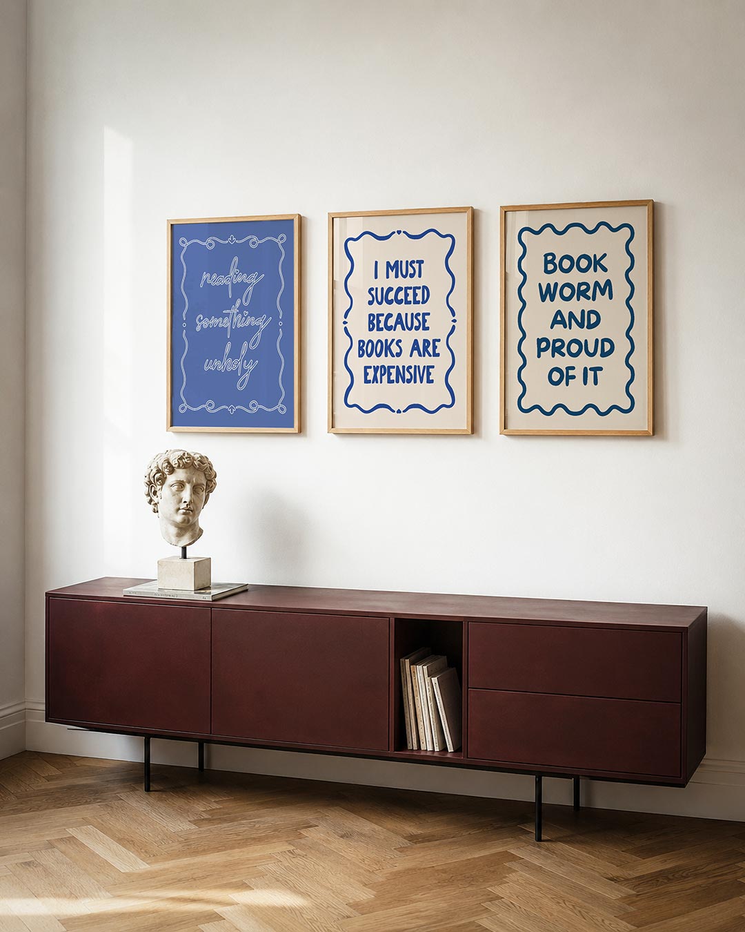Lijnen en woorden Posterset