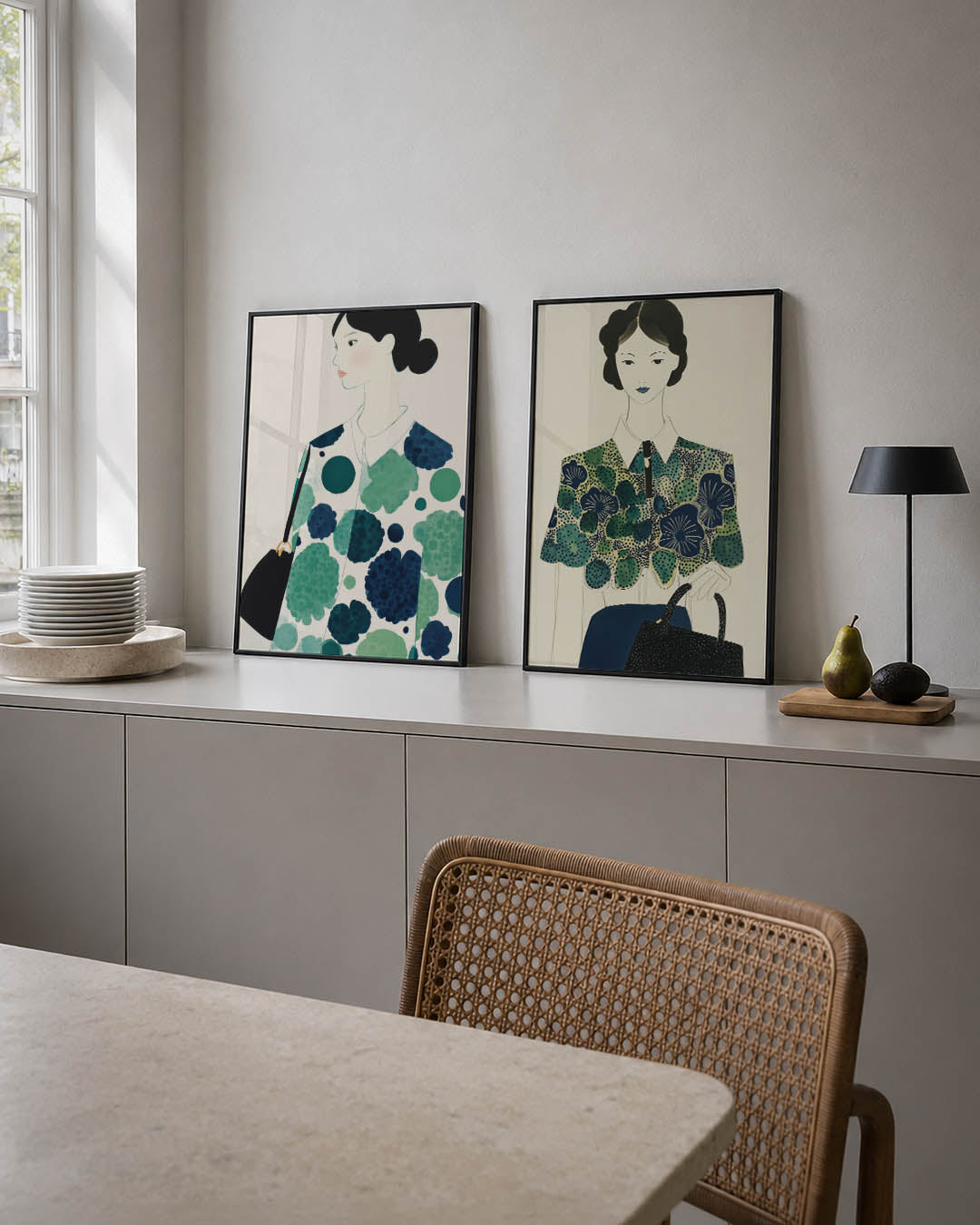 Vorm en kleur Posterset