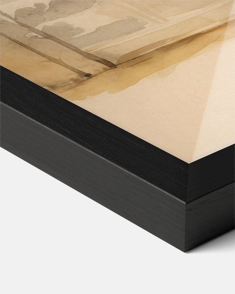 Rustieke Boslandschap Poster-WallArtistic