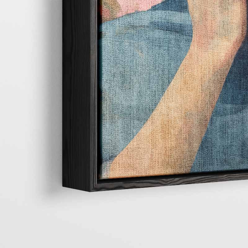 Bloemige Mystiek Kunstwerk-canvas-dibond-plexiglas-wanddecoratie-WallArtistic