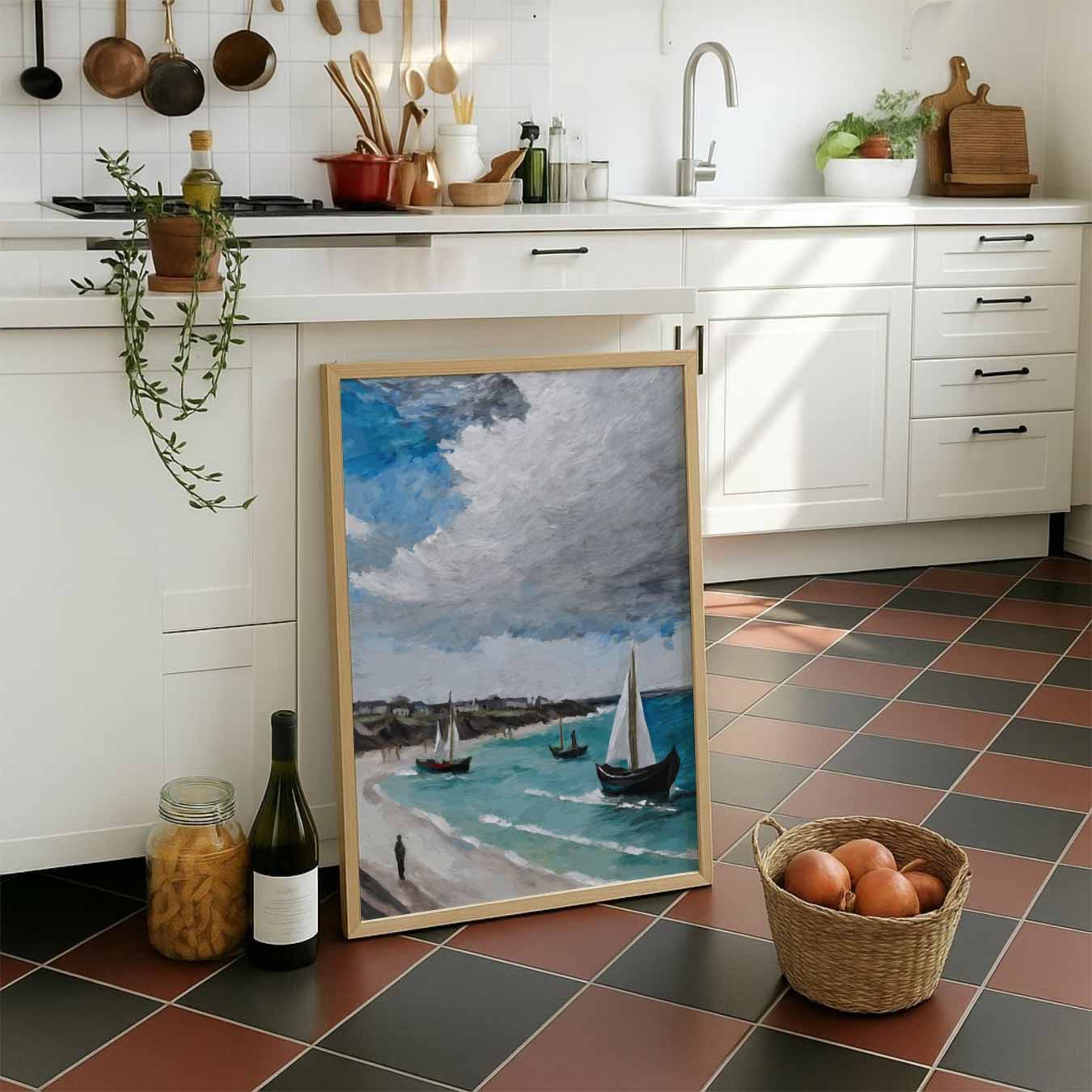 Zeilboten in Vrije Lucht Poster-WallArtistic