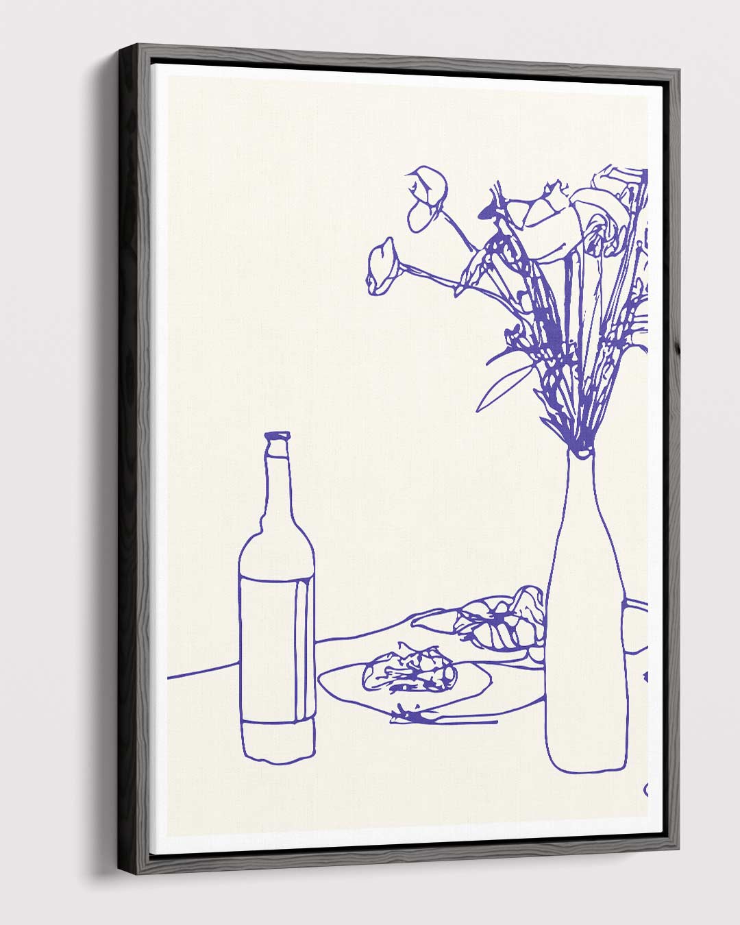 Eenvoudige Elegantie Kunstwerk-canvas-dibond-plexiglas-wanddecoratie-WallArtistic