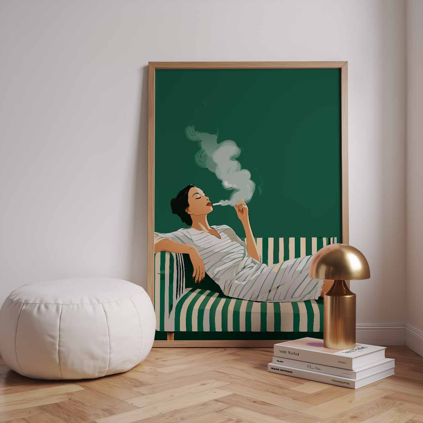 Chill op de Bank Poster