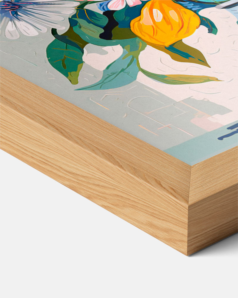 Bloemenpracht in Vaas Poster-WallArtistic