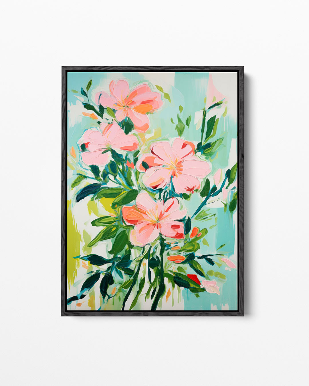 Bloemenexplosie Kunstwerk
