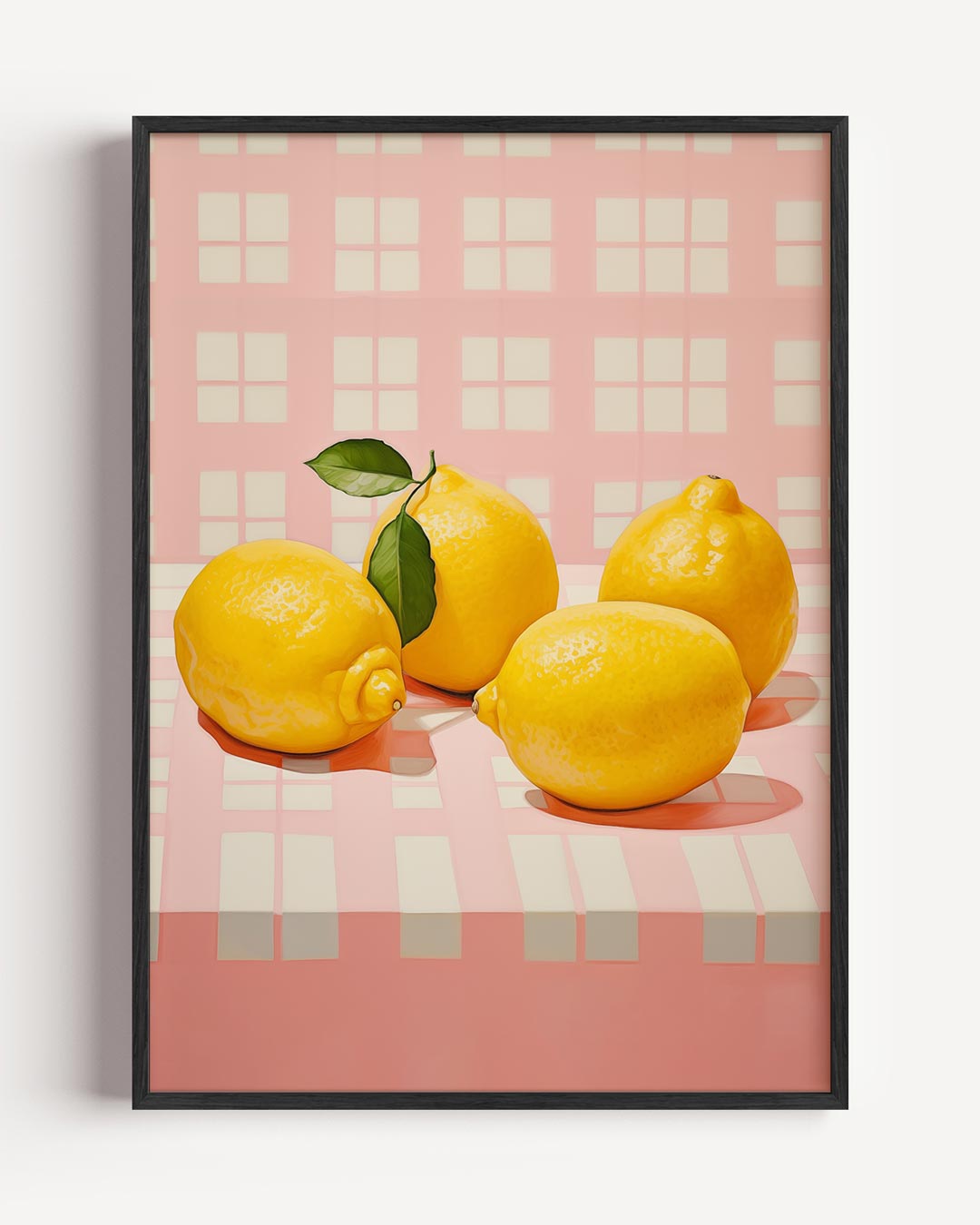 Zonnige Citroenen Poster-WallArtistic