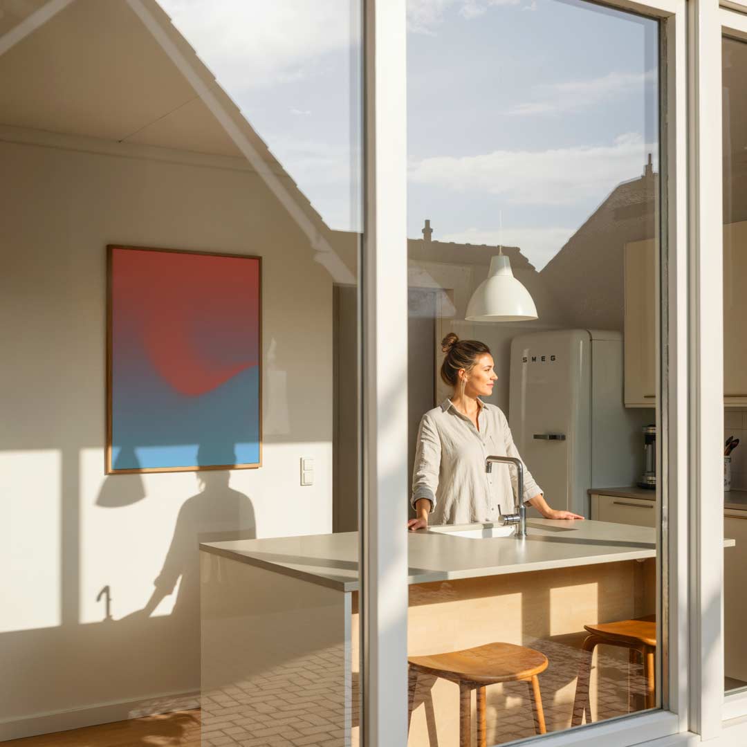 Zachte Zonsopgang Vibes Poster-WallArtistic