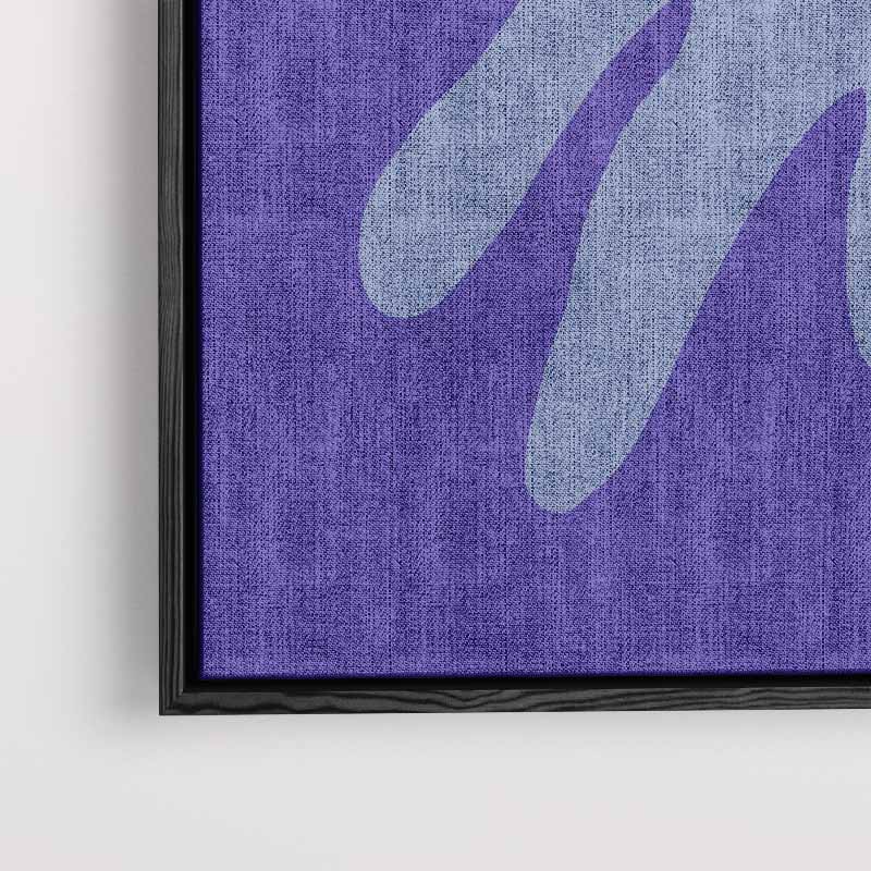 Abstracte Botanische Expressie Kunstwerk-canvas-dibond-plexiglas-wanddecoratie-WallArtistic