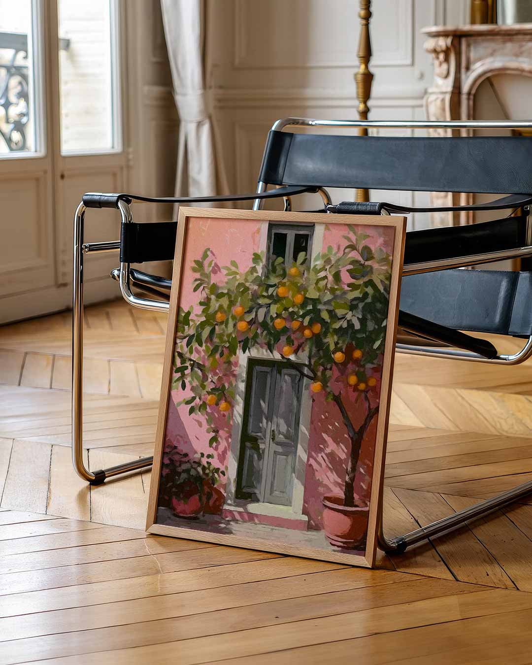 Droomachtige Groene Oase Poster-WallArtistic