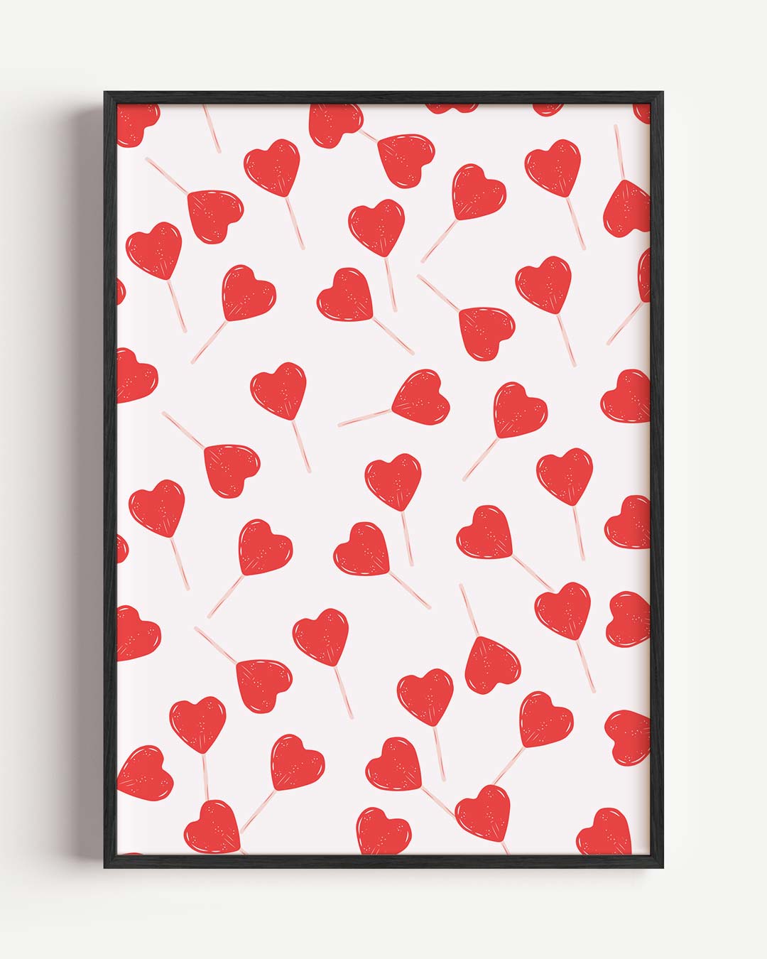 Zoete Hartjes Poster-WallArtistic