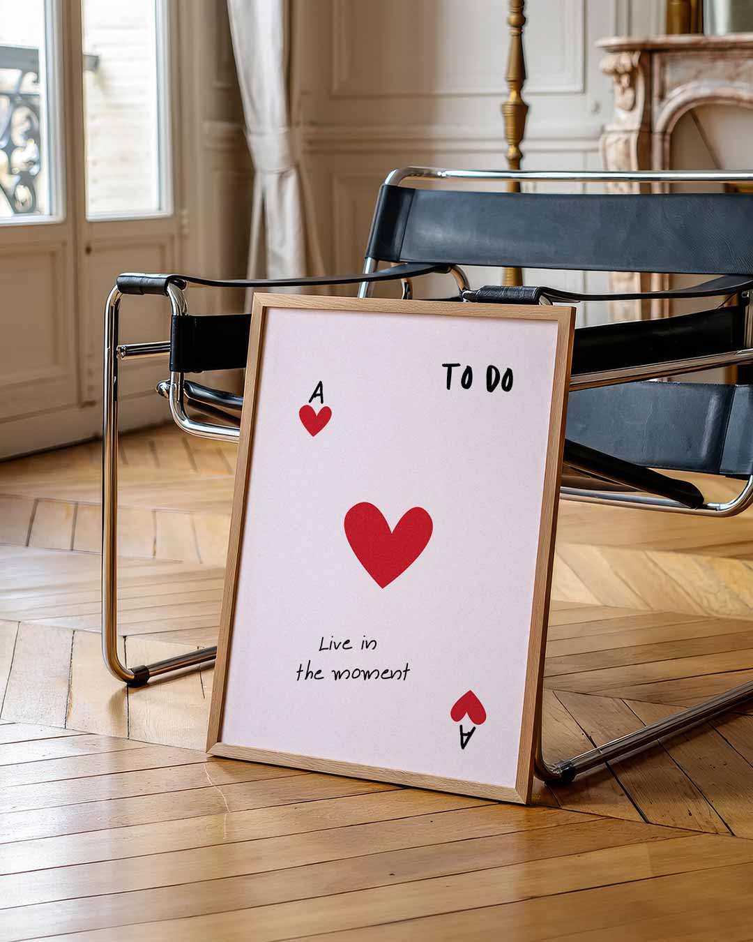 Romantische Hart Poster