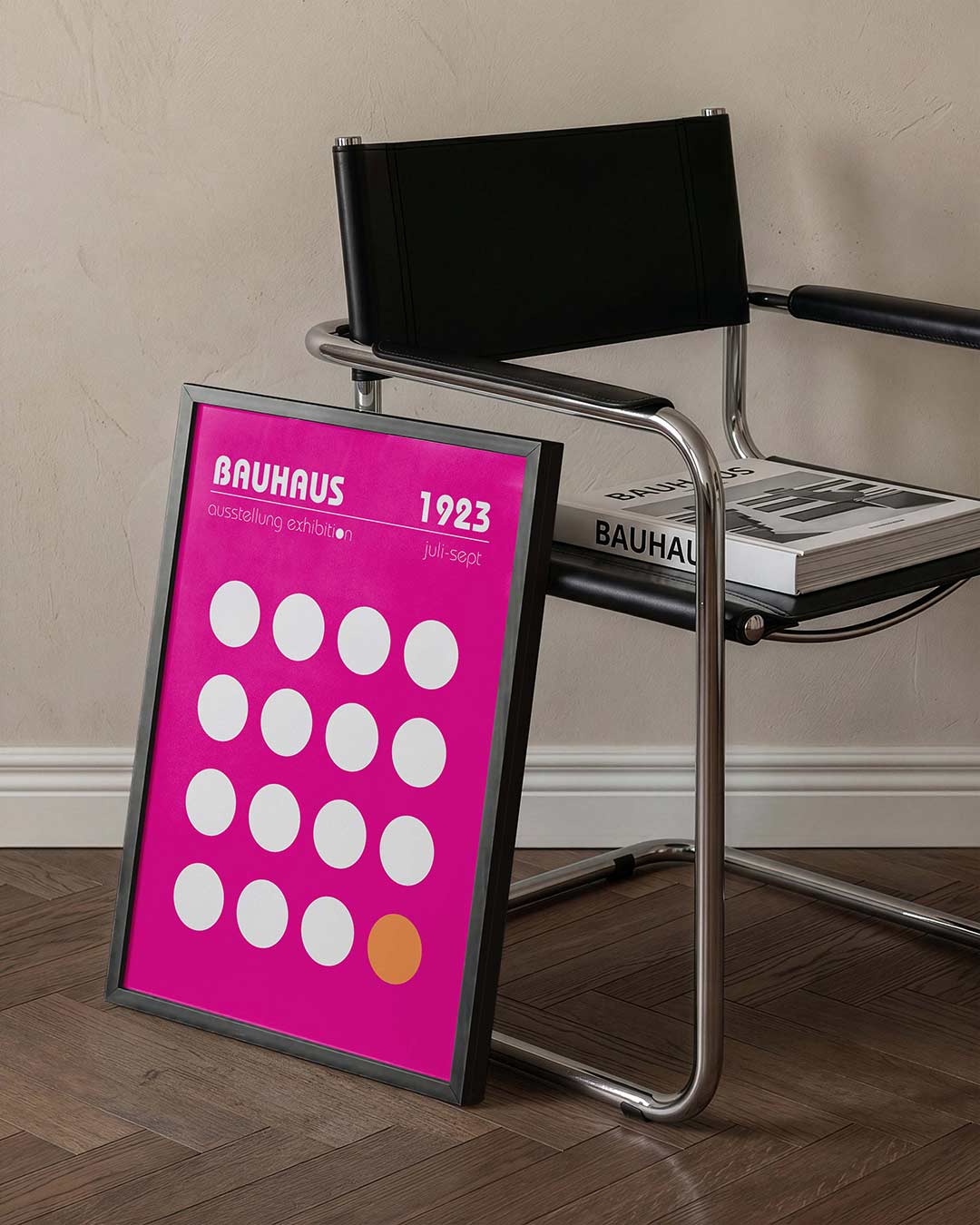 Cirkelpatroon en kleur Poster