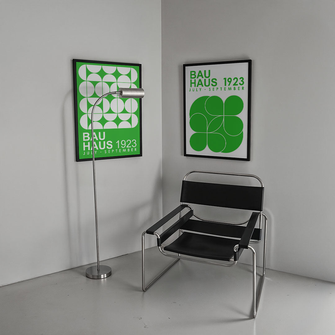 Cirkelpatroon en tekst Posterset