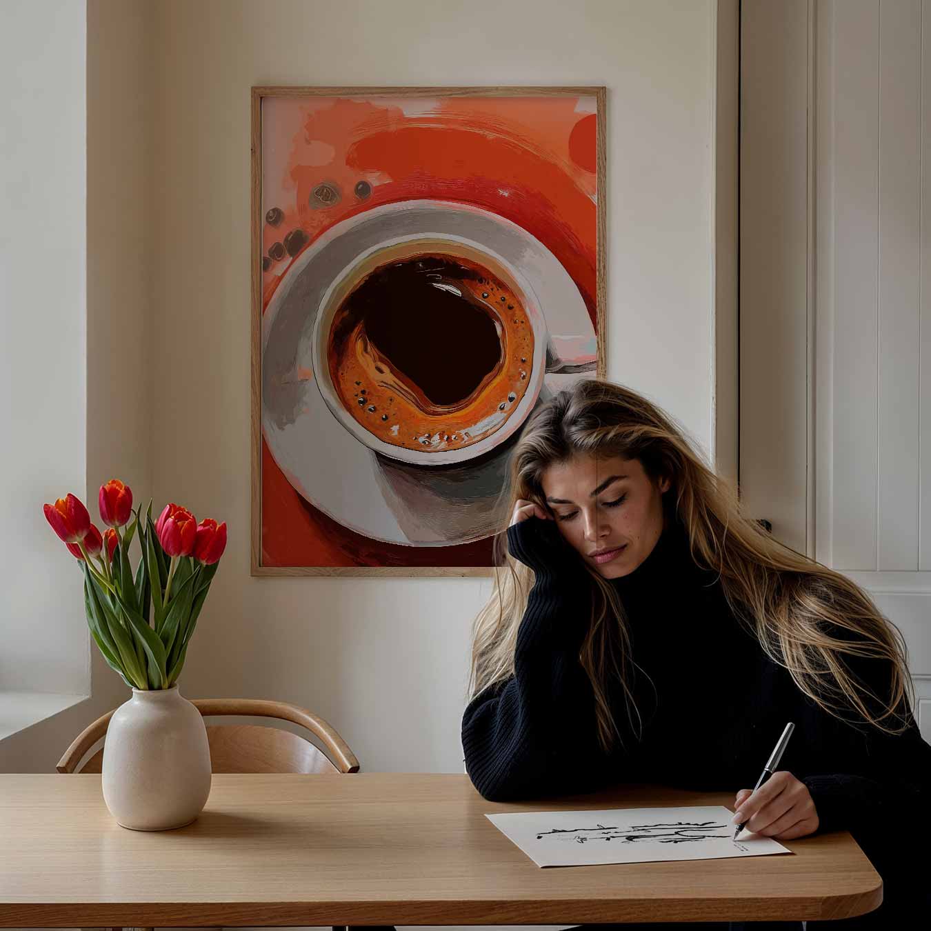 Espresso Bliss Art Poster