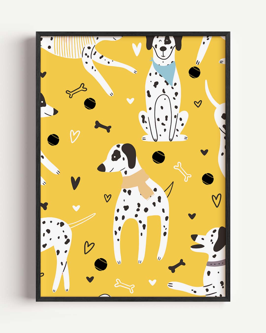 Dalmatier Droomwereld Poster-WallArtistic