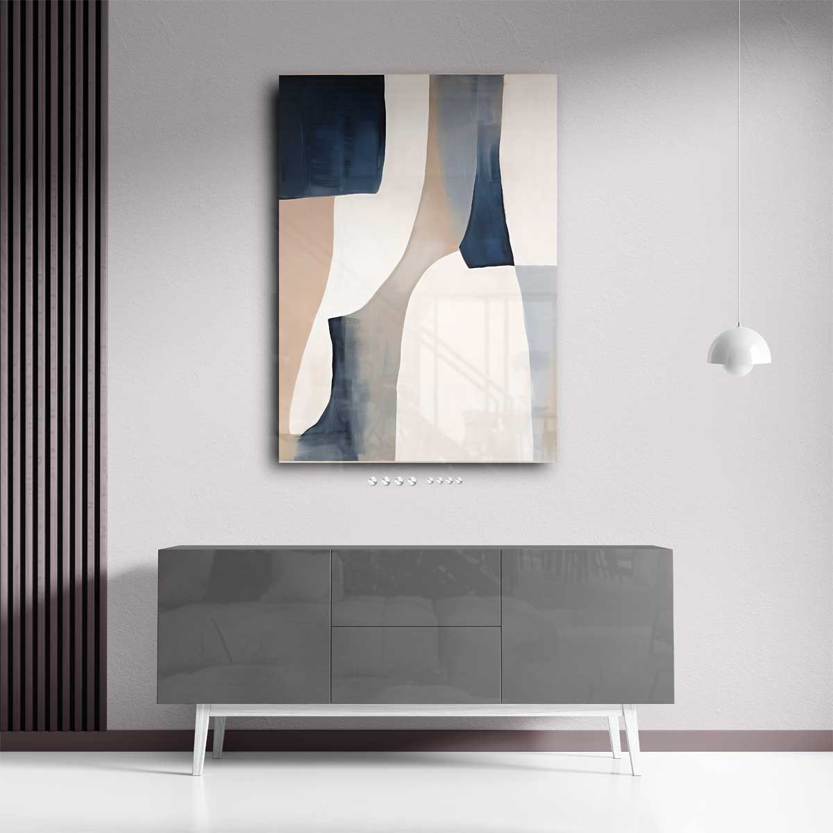 Subtiele Kleurencompositie Kunstwerk-canvas-dibond-plexiglas-wanddecoratie-WallArtistic