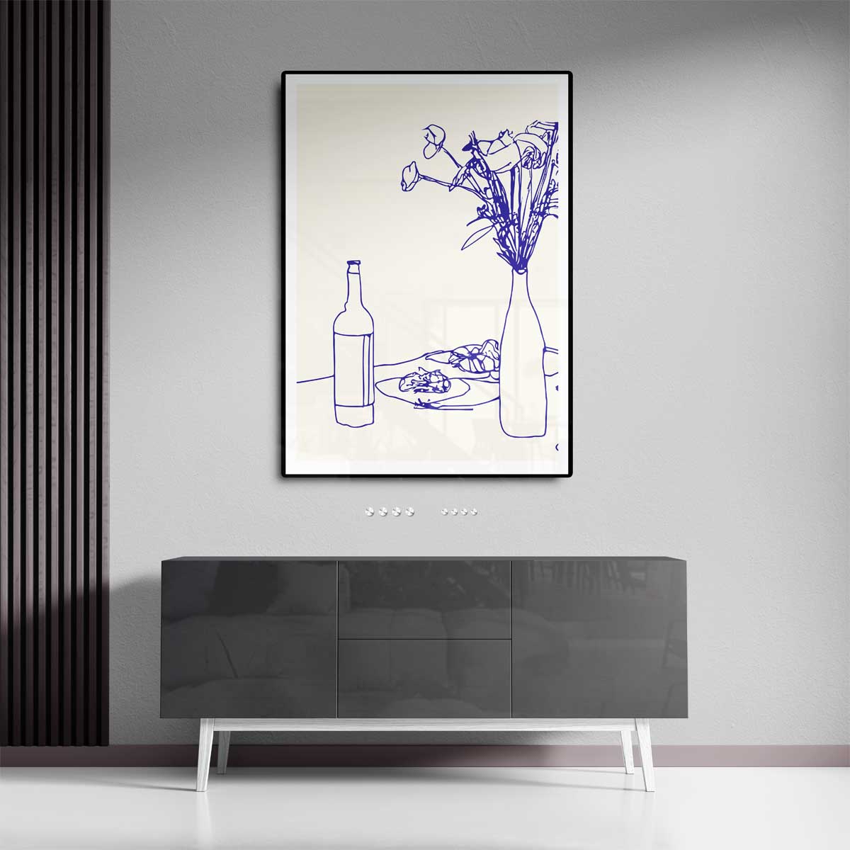 Eenvoudige Elegantie Kunstwerk-canvas-dibond-plexiglas-wanddecoratie-WallArtistic