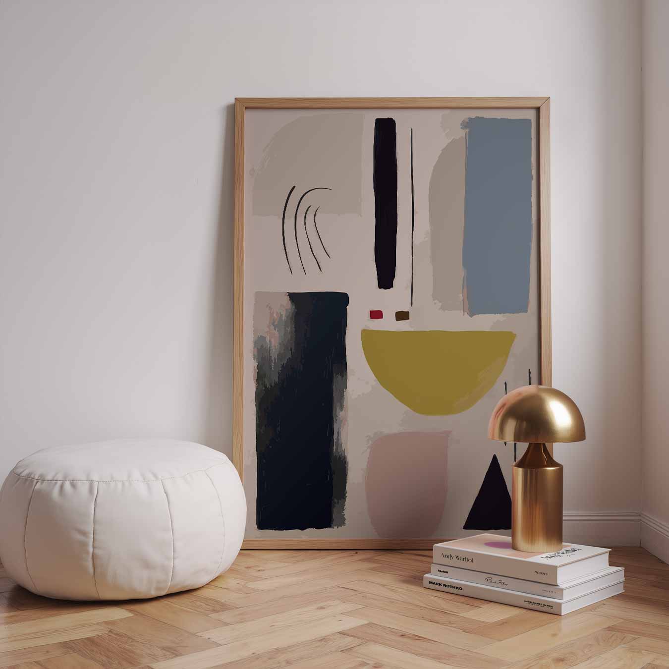 Moderne Abstracte Kunstposter