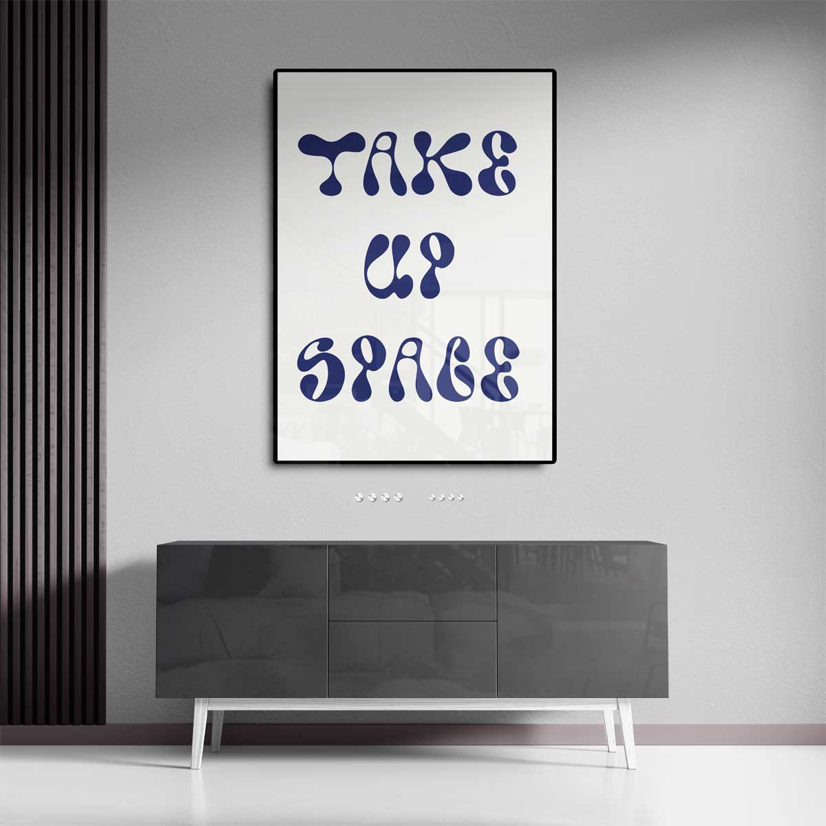 Ruimte voor Jouw Energie Kunstwerk-canvas-dibond-plexiglas-wanddecoratie-WallArtistic