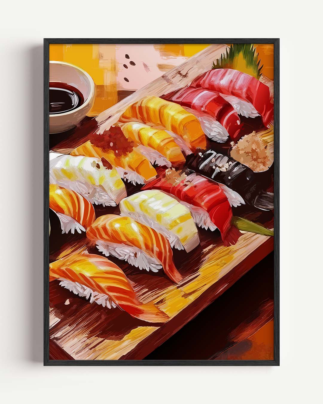 Sushi Liefde Poster-WallArtistic