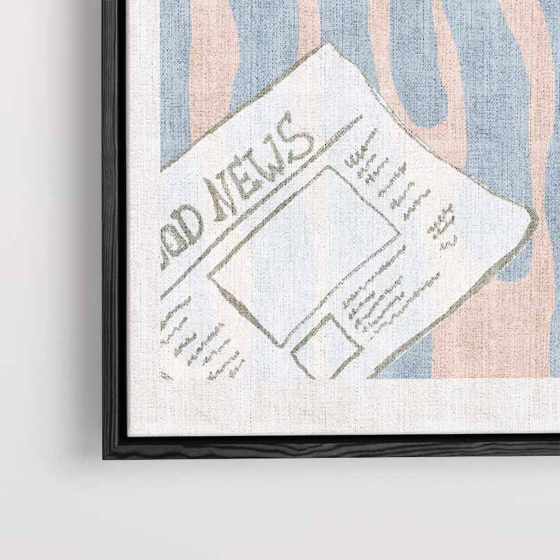 Zonnige Dag Invloeden Kunstwerk-canvas-dibond-plexiglas-wanddecoratie-WallArtistic
