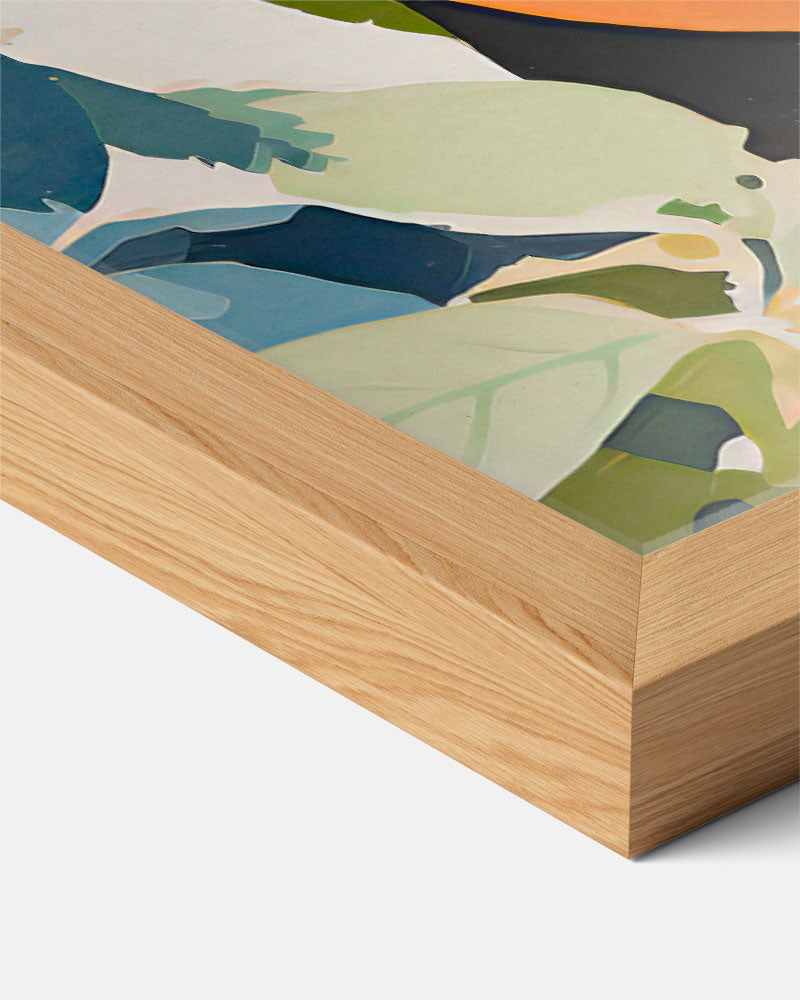 Prachtige Perzikhanger Poster-WallArtistic