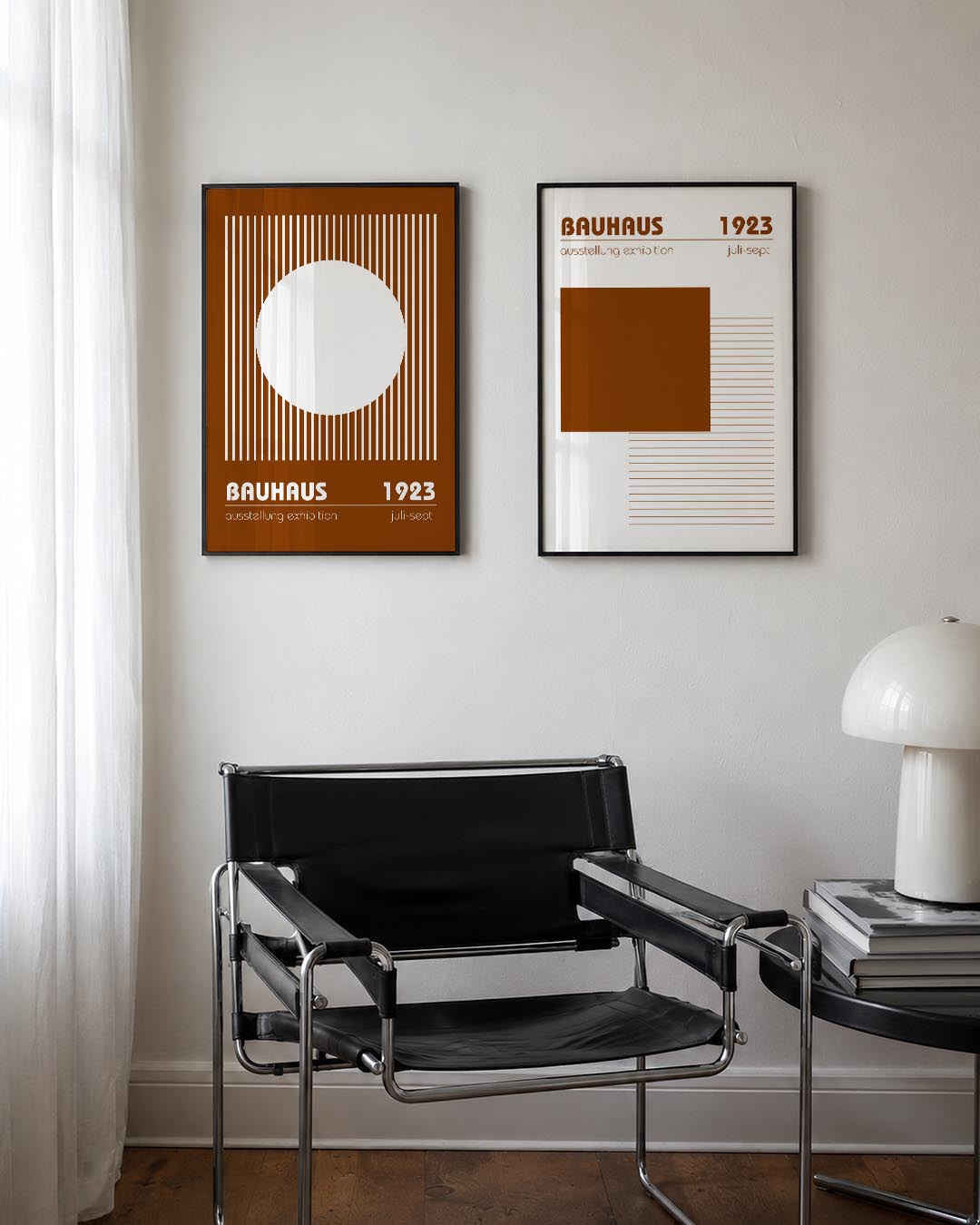Cirkel en lijnen Posterset