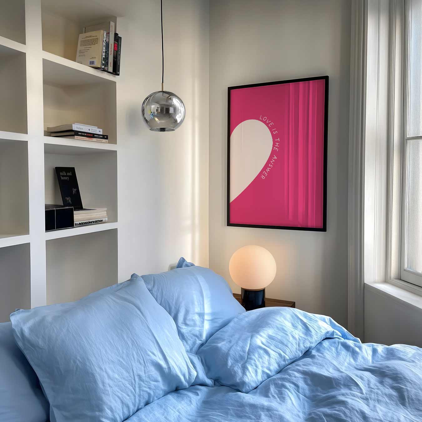 Liefde is het Antwoord Poster