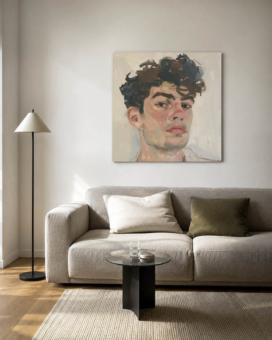 Portretstudie Kunstwerk