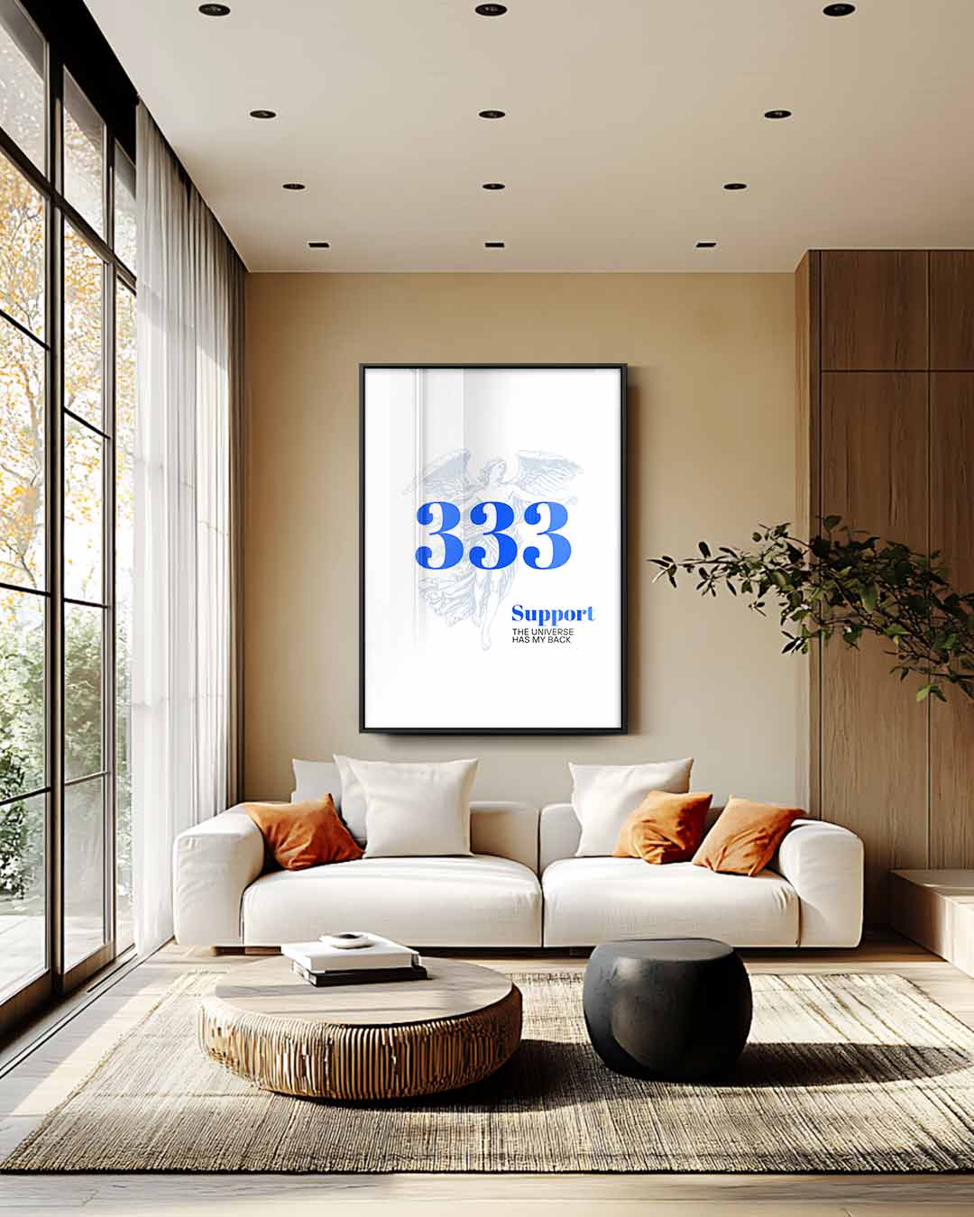 Engelhoud van 333 Kunstwerk-canvas-dibond-plexiglas-wanddecoratie-WallArtistic